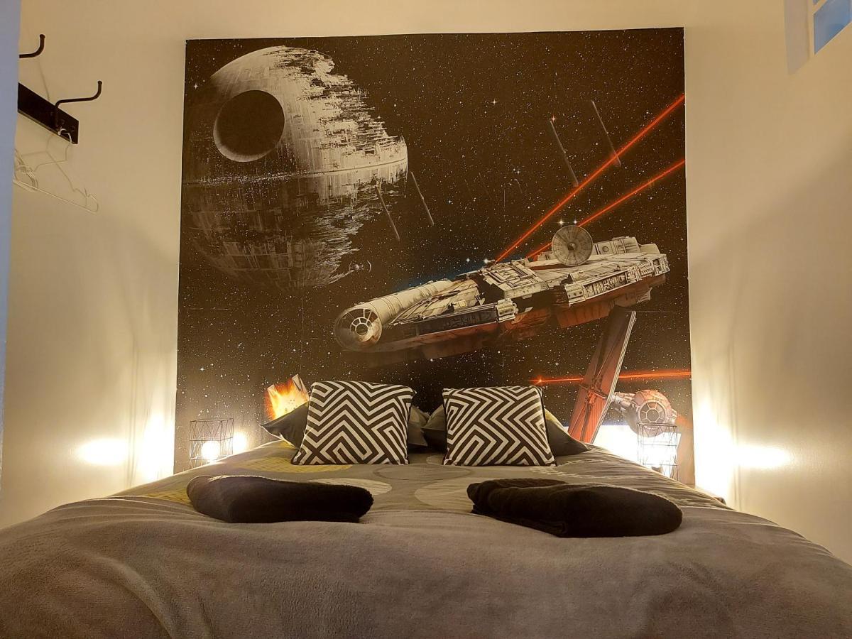 Appartement Cinema Video-Projecteur Et Garage Honfleur Exteriér fotografie