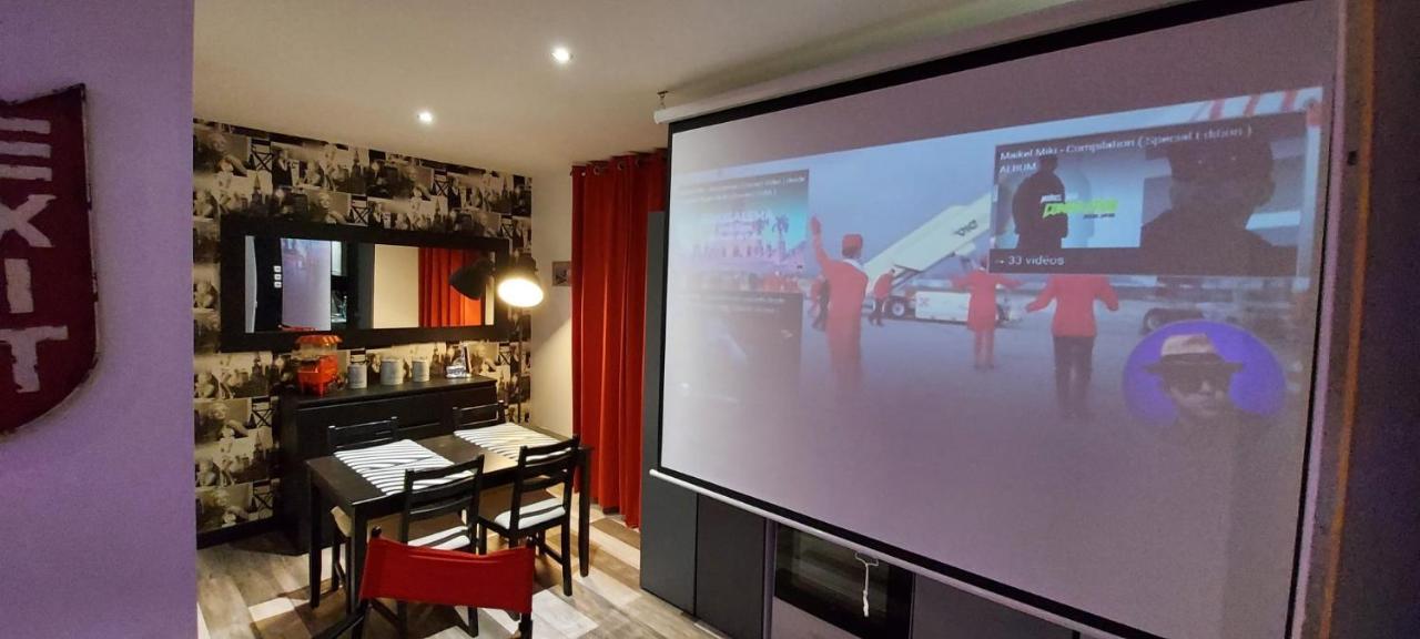Appartement Cinema Video-Projecteur Et Garage Honfleur Exteriér fotografie